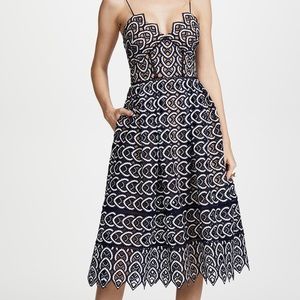 Self Portrait Sweetheart Azalea Dress